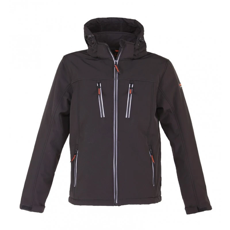Storvik Clive Softshell Werkjas Teddy Voering, Zwart 4XL 1 Storvik Clive Softshell Werkjas Teddy Voering, Zwart 4XL