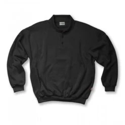 Sweater Polokraag Zwart XXL