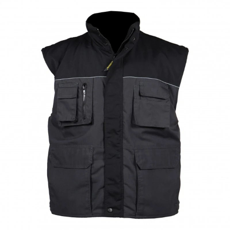 Storvik Bodywarmer Antraciet/ Zwart Maat XXXL 1 Storvik Bodywarmer Antraciet/ Zwart Maat XXXL