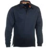 Herock Troja Polo Lange Mouwen Marine XXL