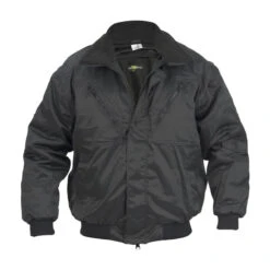 Zwart, Xl Aspen Pilotjack Gevoerd Pol/kat